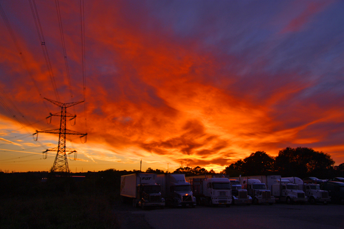 Truck Stop Sunset