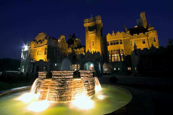 Evening at Casa Loma