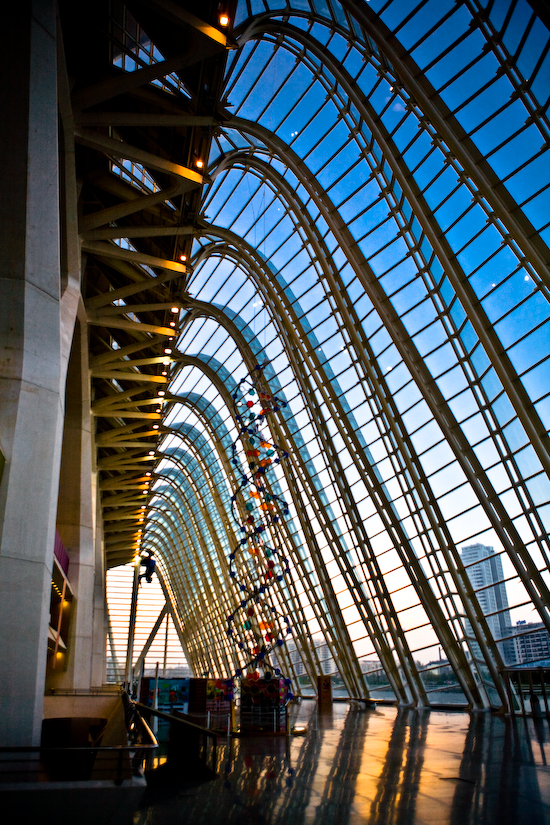 Inside the City of Arts and Science